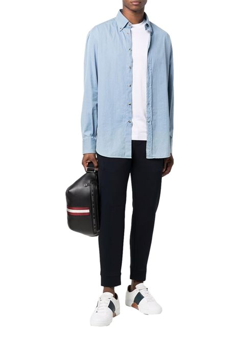 T-shirt a maniche corte con patch con logo EMPORIO ARMANI | T-shirt | 8N1TE8 1JUVZ0100